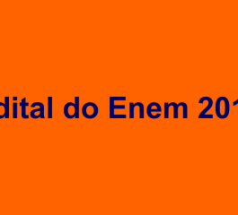 Edital do Enem 2017